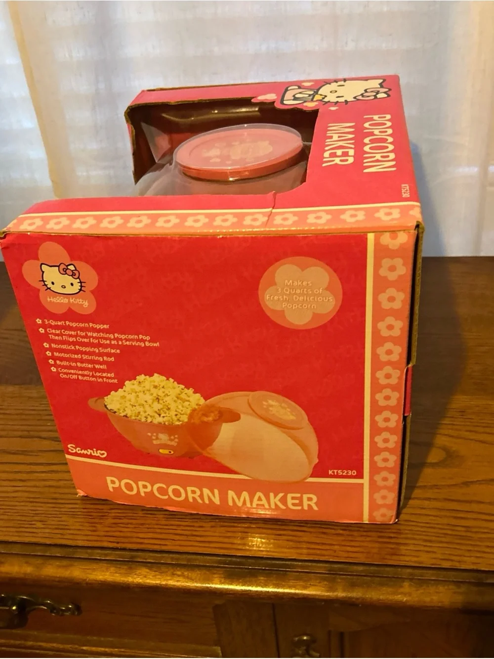 Hello Kitty Popcorn Maker